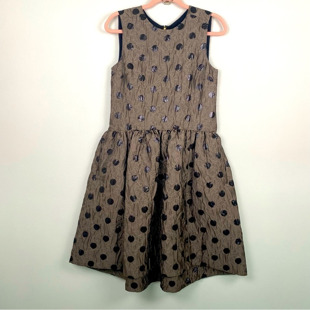 MARC BY MARC JACOBS Polka Dot Print Midi Length Dress